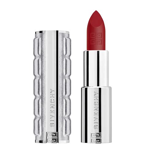 le rouge mat givenchy|Givenchy red lipstick.